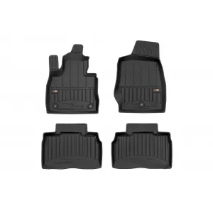 image-25-Specific rubber mats suitable for Ford Explorer VI after 2019, 4-piece set, black color, with 24-month warranty