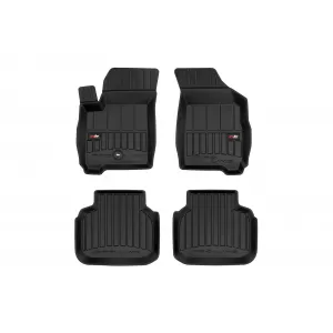 image-27-Specific rubber mats from Frogum 3D ProLine series suitable for Fiat Freemont 2011-2015, Dodge Journey 2008-2020, 4-piece set, black color, with 24-month warranty