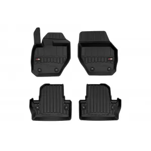 image-30-Specific rubber mats suitable for Volvo V60 I Cross Country after 2018, 4-piece set, black color, with 24-month warranty