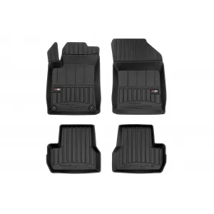 Mochete din cauciuc specifice, potrivite pentru Citroen C3 II 2009-2016, set de 4 piese, culoare neagră, cu garanție de 24 de luni din seria Frogum 3D ProLine.-image-6222645