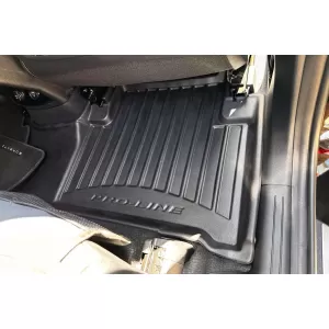 Mănuși de cauciuc specifice, potrivite pentru KIA Sorento Hybrid XL după 2020, set de 4 piese, culoare neagră, cu garanție de 24 de luni-image-6222681