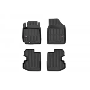 image-46-Specific rubber mats suitable for Toyota Yaris I 1999-2005 3 doors, 3-piece set, black color, with 24-month warranty