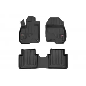 image-50-Specific rubber mats suitable for Honda CR-V 2018-2022, 4-piece set, black color, with 24-month warranty