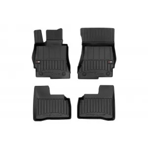 image-52-Specific rubber mats suitable for Mercedes S class W221 short wheelbase 2005-2013, 4-piece set, black color, with 24-month warranty