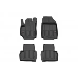 image-53-Specific rubber mats suitable for Fiat Croma wagon 2005-2011, 4-piece set, black color, with 24-month warranty