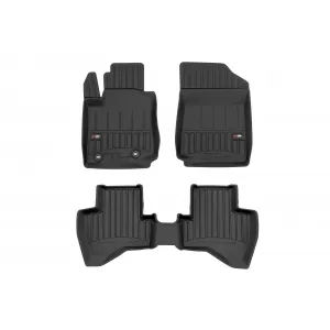 image-58-Specific rubber mats suitable for Toyota Aygo II after 2014, 4-piece set, black color, with 24-month warranty