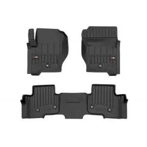 image-54-Frogum 3D ProLine méretpontos gumiszőnyeg Land Rover Discovery 4 2009-2016, 3 részes szett, fekete, 24 hónap garanciával