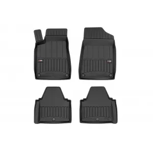 Mochete din cauciuc specifice, potrivite pentru Peugeot 607 1999-2010, set de 4 piese, culoare neagră, cu garanție de 24 de luni-image-6222840