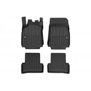 image-66-Specific rubber mats suitable for Renault Modus 2004-2012, 4-piece set, black color, with 24-month warranty
