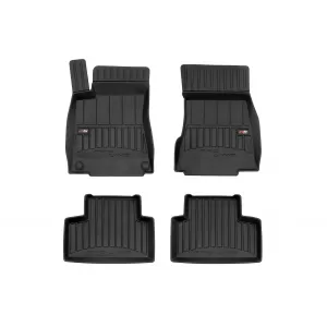 image-67-Specific rubber mats suitable for Mercedes GLB X247 after 2019, 4-piece set, black color, with 24-month warranty