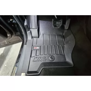 Mochete din cauciuc specifice, potrivite pentru Range Rover Sport I 2005-2013, din seria Frogum 3D ProLine, set de 3 piese, culoare neagră, cu garanție de 24 de luni-image-6222899