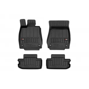 image-75-Specific rubber mats suitable for Lexus RC200 after 2014, 4-piece set, black color, with 24-month warranty