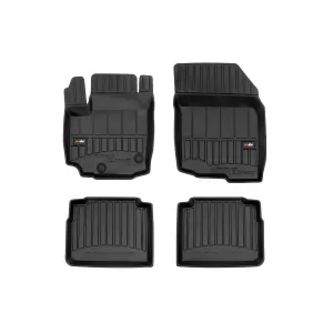 image-76-Specific rubber mats suitable for Suzuki SX4 S-Cross hybrid after 2020, 4-piece set, black color, with 24-month warranty