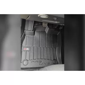 Mănuși de cauciuc specifice potrivite pentru Volkswagen Caddy după 2021, set de 4 piese, culoare neagră, cu garanție de 24 de luni-image-6223021