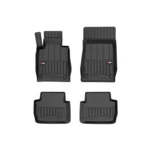 Mănuși de cauciuc specifice, potrivite pentru BMW Seria 3 E46 sedan, break, coupe, cabrio 1998-2007 fără versiunea xDrive, set de 4 piese, culoare neagră, cu garanție de 24 de luni-image-6223099
