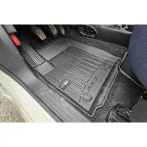 Mănuși de cauciuc specifice potrivite pentru Fiat 500 II Hybrid după 2020, set de 4 piese, culoare neagră, cu garanție de 24 de luni-image-6223150