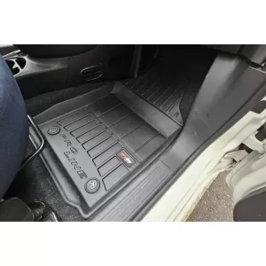 Mănuși de cauciuc specifice potrivite pentru Fiat 500 II Hybrid după 2020, set de 4 piese, culoare neagră, cu garanție de 24 de luni-image-6223151