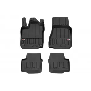 image-38-Specific rubber mats suitable for Renault Twingo III, Smart ForFour II after 2014, 4-piece set, black color, with 24-month warranty