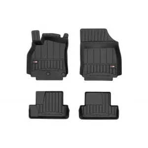 Mochete din cauciuc specifice, potrivite pentru Renault Megane Sport Coupe 2008-2011, set de 4 piese, culoare neagră, cu garanție de 24 de luni-image-6223174