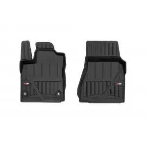 Mochete de cauciuc specifice, potrivite pentru Smart Fortwo 2014-2020, set de 2 piese, culoare neagră, cu garanție de 24 de luni din seria Frogum 3D ProLine.-image-6223186