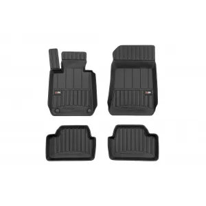 image-53-Specific rubber mats suitable for BMW 1 Series E81, E87 2004-2011, 4-piece set, black color, with 24-month warranty