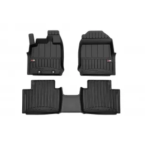 Mănuși de cauciuc specifice potrivite pentru Isuzu D-max după 2019 cu cabină extinsă cu 4 uși, set de 3 piese, culoare neagră, cu garanție de 24 de luni-image-6223265