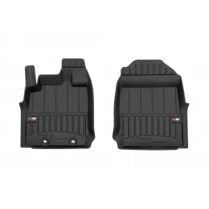 Mănuși de cauciuc specifice potrivite pentru Isuzu D-max după 2019 cu cabină extinsă cu 4 uși, set de 3 piese, culoare neagră, cu garanție de 24 de luni-image-6223266