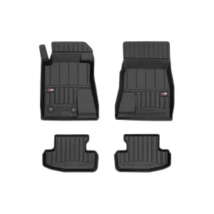 image-60-Specific rubber mats suitable for Ford Mustang coupe 2014-2023, Ford Mustang after 2023, 4-piece set, black color, with 24-month warranty