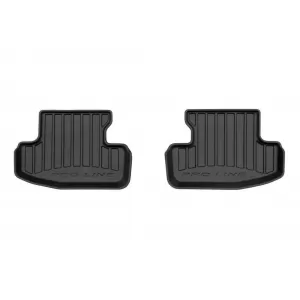 Mănuși de cauciuc specifice potrivite pentru Ford Mustang coupe 2014-2023, Ford Mustang după 2023, set de 4 piese, culoare neagră, cu garanție de 24 de luni-image-6223273