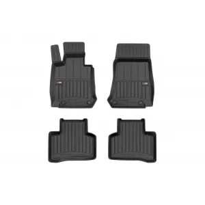 image-61-Specific rubber mats suitable for Mercedes EQC after 2019, 4-piece set, black color, with 24-month warranty
