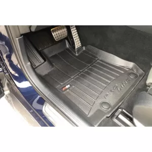 Mănuși de cauciuc specifice, potrivite pentru Mercedes EQC după 2019, set de 4 piese, culoare neagră, cu garanție de 24 de luni-image-6223281
