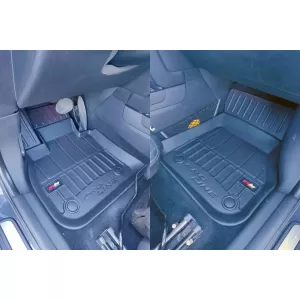 Mănuși de cauciuc specifice potrivite pentru seria Frogum 3D ProLine pentru Mini Countryman F60 după 2017, set de 4 piese, culoare neagră, cu garanție de 24 de luni-image-6223291