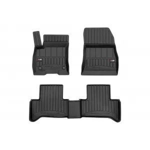 image-64-Specific rubber mats suitable for Mercedes EQA after 2021, 3-piece set, black color, with 24-month warranty
