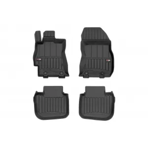 image-67-Specific rubber mats from Frogum 3D ProLine series suitable for Subaru Outback, Legacy 2009-2014 automatic, 4-piece set, black color, with 24-month warranty