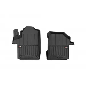 image-73-Specific rubber mats suitable for Mercedes EQV 447 after 2020, 2-piece set, black color, with 24-month warranty
