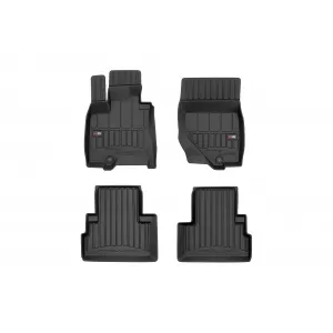 Mochete din cauciuc specifice, potrivite pentru Infiniti QX70 2013-2017, set de 4 piese, culoare neagră, cu garanție de 24 de luni-image-6223399