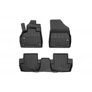 image-6-Specific rubber mats suitable for Citroen DS5 2011-2015 from Frogum 3D ProLine series, 4-piece set, black color, with 24-month warranty