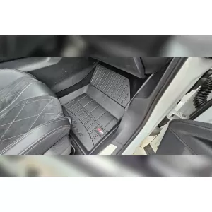 Mochete de cauciuc specifice potrivite pentru Peugeot 3008 după 2016, set de 3 piese, culoare neagră, cu garanție de 24 de luni-image-6223460