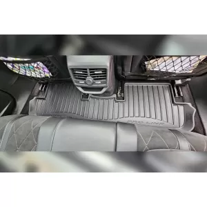 Mochete de cauciuc specifice potrivite pentru Peugeot 3008 după 2016, set de 3 piese, culoare neagră, cu garanție de 24 de luni-image-6223461