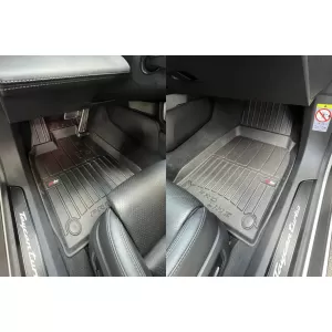 Mănuși de cauciuc specifice, potrivite pentru Audi E-tron GT după 2020, Porsche Taycan după 2019, set de 4 piese, culoare neagră, cu garanție de 24 de luni-image-6223467