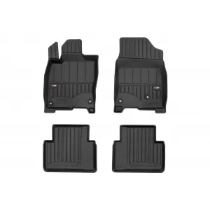Mochete de cauciuc specifice potrivite pentru Honda Civic X 2015-2021, set de 4 piese, culoare neagră, cu garanție de 24 de luni-image-6223476