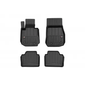image-17-Specific rubber mats suitable for BMW 4 Series F36 2013-2017, 4-piece set, black color, with 24-month warranty