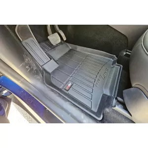 Mochete din cauciuc specifice, potrivite pentru Tesla Model Y 2020-2025, set de 3 piese, culoare neagră, cu garanție de 24 de luni din seria Frogum 3D ProLine.-image-6223495