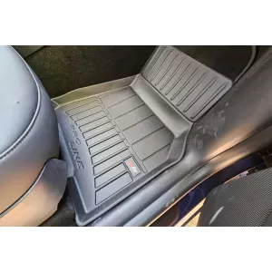 Mochete din cauciuc specifice, potrivite pentru Tesla Model Y 2020-2025, set de 3 piese, culoare neagră, cu garanție de 24 de luni din seria Frogum 3D ProLine.-image-6223497