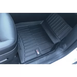 Mochete din cauciuc specifice, potrivite pentru Tesla Model Y 2020-2025, set de 3 piese, culoare neagră, cu garanție de 24 de luni din seria Frogum 3D ProLine.-image-6223504