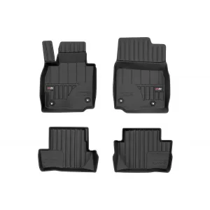 image-20-Specific rubber mats suitable for Mazda MX-30 after 2021, 4-piece set, black color, with 24-month warranty