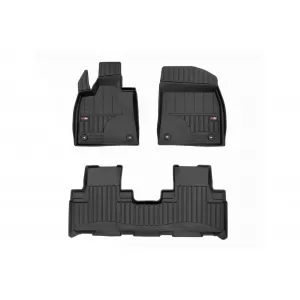 Mochete din cauciuc specifice, potrivite pentru Lexus RX 450 după 2016, set de 3 piese, culoare neagră, cu garanție de 24 de luni-image-6223514