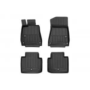 image-24-Specific rubber mats suitable for Lexus GS 2004-2011, 4-piece set, black color, with 24-month warranty