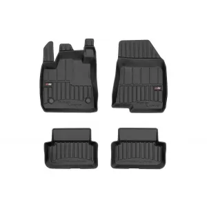 Mochete de cauciuc specifice, potrivite pentru Dacia Sandero după 2020, set de 4 piese, culoare neagră, cu garanție de 24 de luni-image-6223539