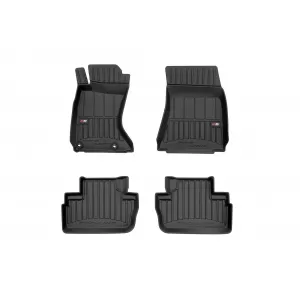 image-27-Specific rubber mats suitable for Lexus IS 2005-2013, 4-piece set, black color, with 24-month warranty